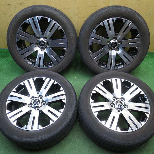 4本価格！22年★三菱 デリカ D:5 純正 225/55R18 ヨコハマ ジオランダー SUV 18インチ D5 PCD114.3/5H★5072403NJノ