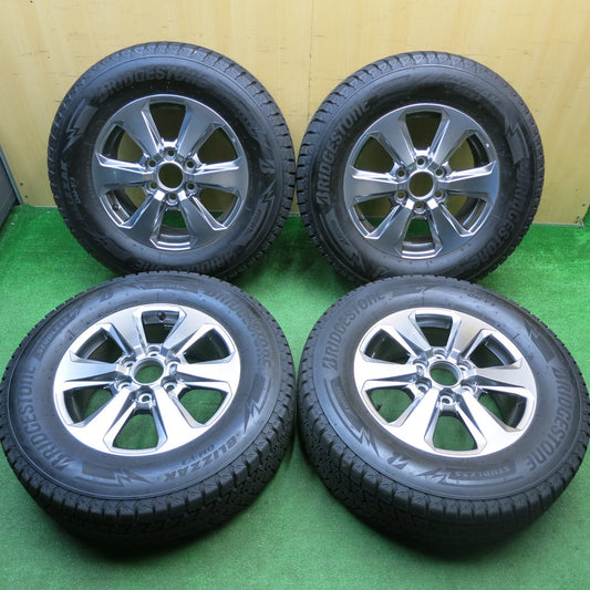 バリ溝！22年！キレイ！9.5分★トヨタ ランクル 300 純正 265/65R18 スタッドレス ブリヂストン ブリザック DM-V3 18インチ PCD139.7/6H★5112901HAス