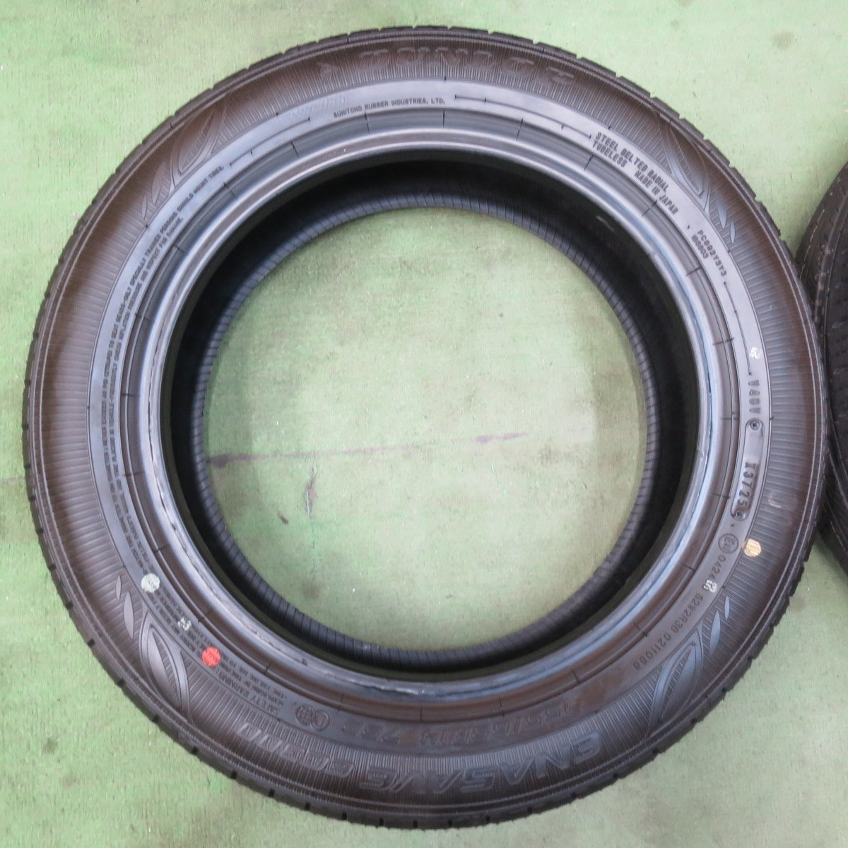 新車外し！25年★155/65R14 ダンロップ エナセーブ EC300 タイヤ 14インチ デイズ ルークス タント ミライース モコ 等★6030410イノタ