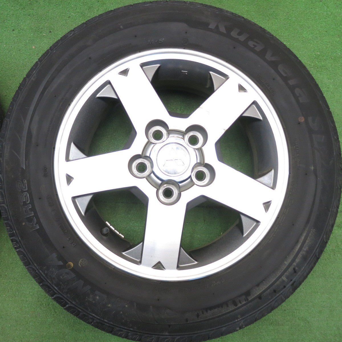 バリ溝！23年！9分★三菱 パジェロミニ 純正 175/80R15 ケンダ KR32 Kuavela SL 15インチ PCD114.3/5H★6041801HAノ