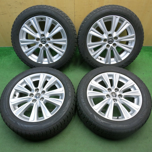 バリ溝！キレイ！9分★トヨタ 30系 アルファード ヴェルファイア 純正 235/50R18 スタッドレス トーヨー ウインター トランパス TX 18インチ PCD114.3/5H★5080201HAス