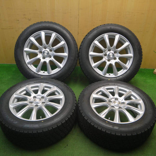 バリ溝！キレイ！9.5分以上★スタッドレス 215/60R17 グッドイヤー アイスナビ6 JOKER ジョーカー 17インチ PCD114.3/5H★5021808Hス