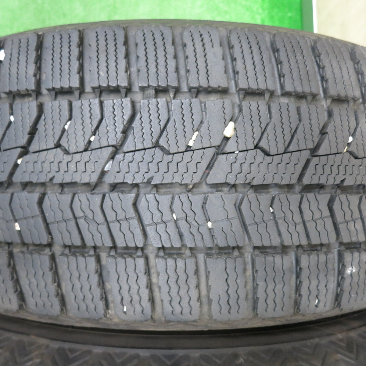 [送料無料] バリ溝！22年！キレイ！9.5分★スタッドレス 195/65R15 トーヨー オブザーブ GIZ2 ZACK JP-202 MONZA ザック 15インチ PCD114.3/5H★4102906NJス