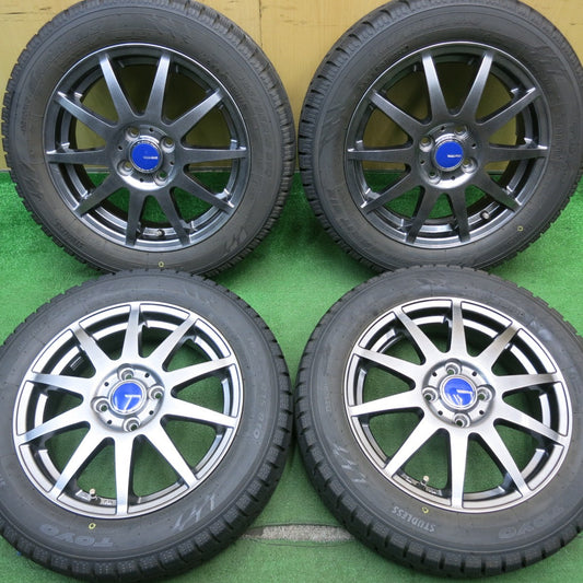 バリ溝！22年！キレイ！9.5分★スタッドレス 165/65R15 トーヨー オブザーブ ガリット GIZ WINNERS ウィナーズ 15インチ PCD100/4H★5051502NJス