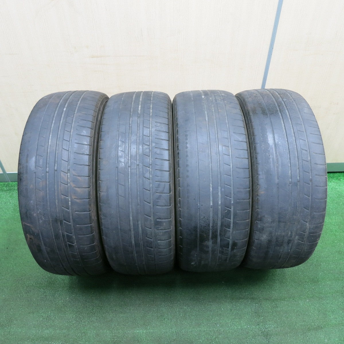 *送料無料* 4本価格★トヨタ アベンシス 純正 215/55R17 ヨコハマ エコス ES31 17インチ PCD114.3/5H★4041709TNノ