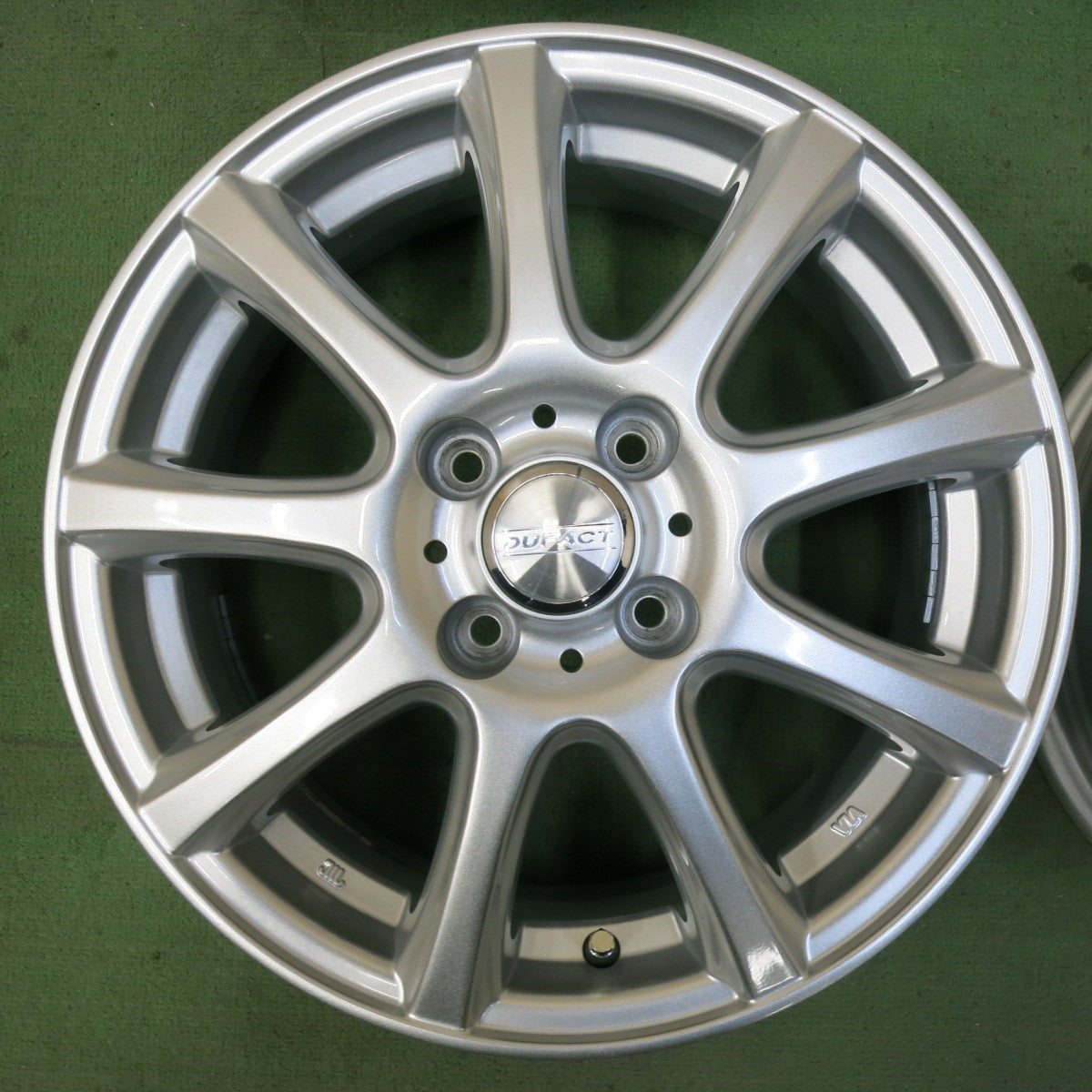 キレイ★DUFACT デュファクト 15インチ ホイール 15×5.5J PCD100/4H★5051615SYホ