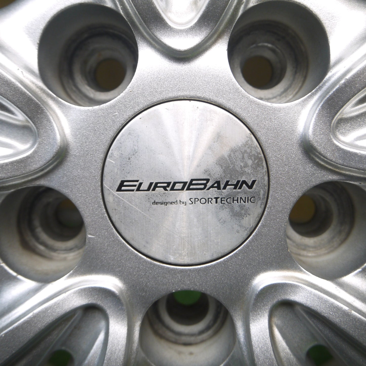 *送料無料* バリ溝！20年！キレイ！9.5分★ボルボ等 EUROBAHN SPORTECHNIC 205/55R16 スタッドレス ヨコハマ アイスガード iG60 PCD108/5H★4040903Hス