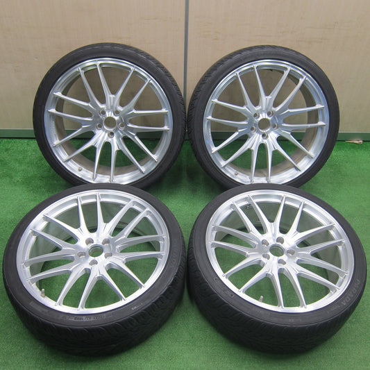 [送料無料] 4本価格！20年★TWS EX-FL 鍛造 255/35R22 ヨコハマ PARADA Spec-X 22インチ PCD114.3/5H★4111801TNノ