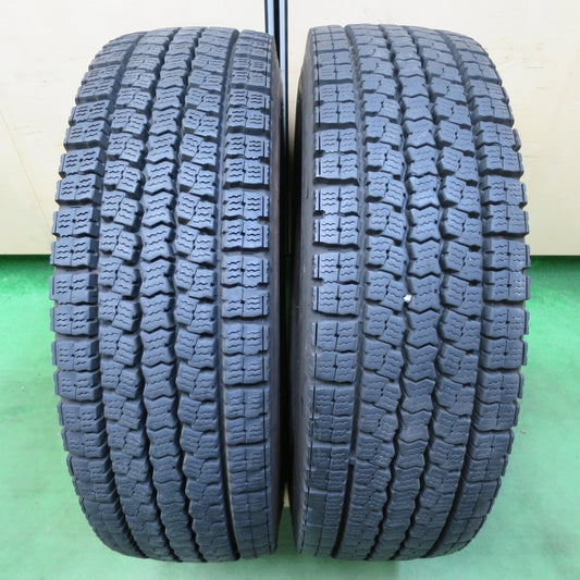 バリ溝！23年！9.5分！2本★トラック タイヤ 265/70R19.5 140/138J スタッドレス トーヨー M919 19.5インチ★5010608イスタ