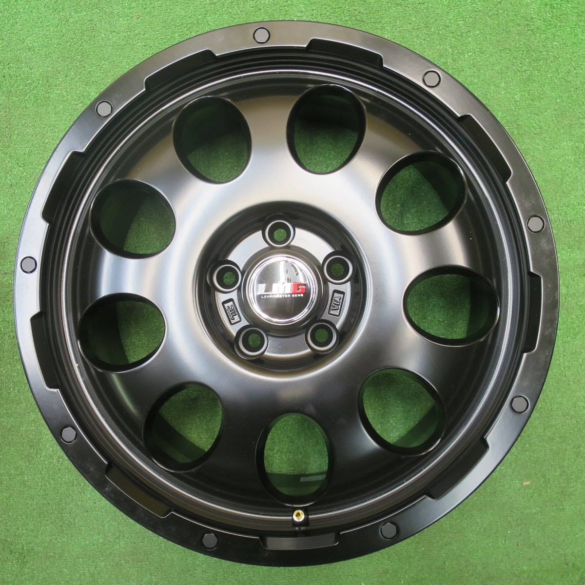 ほぼ未使用★LEHRMEISTER GEAR CS-9 LMG 18インチ レアマイスター ホイール 18×7.5J PCD114.3/5H★5111601NJホ