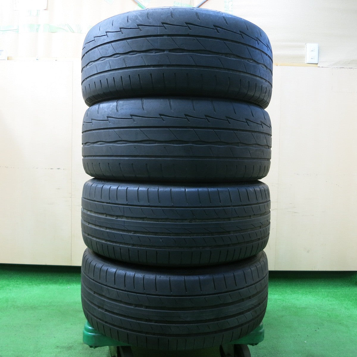 *送料無料* 4本価格★アウディ A4 純正 225/50R17 ブリヂストン ポテンザ RE003 コンチネンタル MC5 17インチ PCD112/5H★4032702イノ
