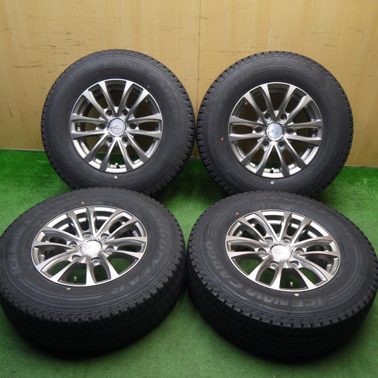 バリ溝！24年！キレイ！9.5分★スタッドレス 195/80R15 107/105N グッドイヤー アイスナビ CARGO PRODITA プロディータ 15インチ PCD139.7/6H★5122401Hス
