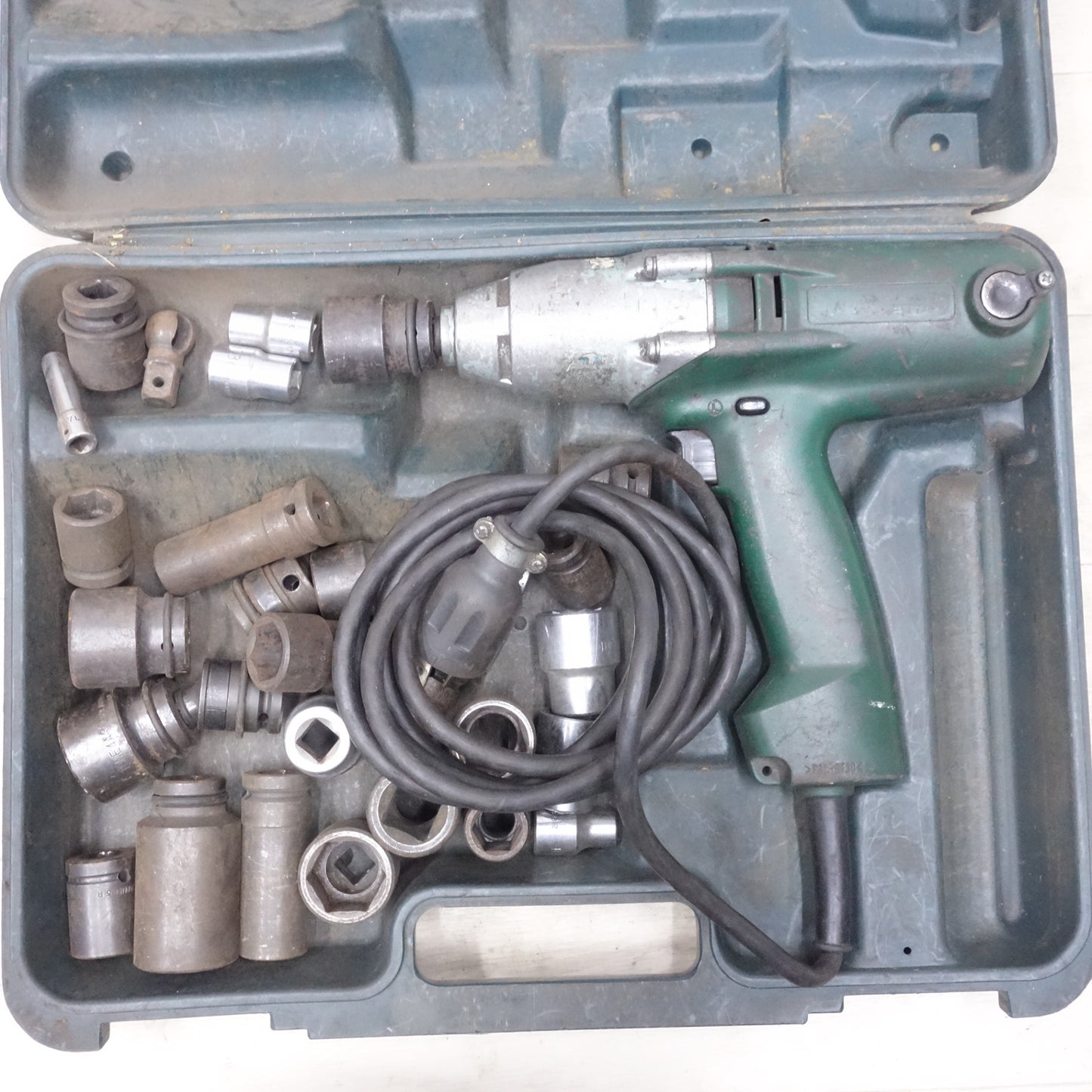 [送料無料] 付属品多数◆日立 14mm インパクトレンチ WR14VA 電動 工具 コード式 HITACHI 100V◆