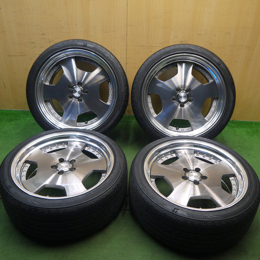 キレイ！21年★WORK LD1-SR 245/40R20 275/35R20 ブリヂストン レグノ GR-X2 ワーク 20インチ PCD114.3/5H★5100705Hノ