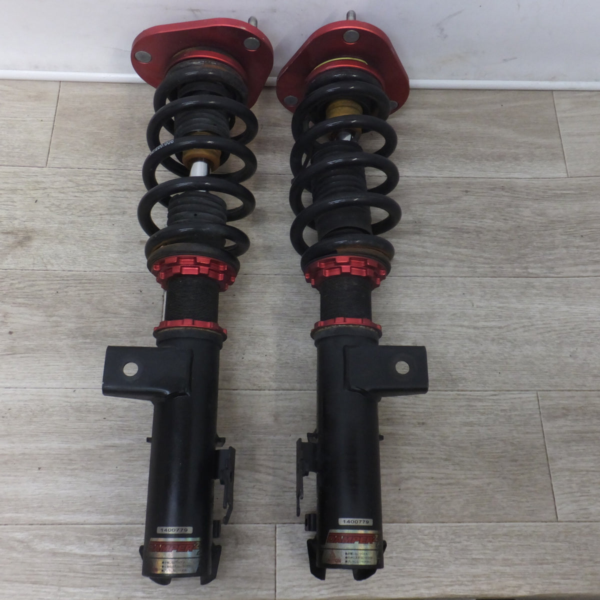 [送料無料] 岐阜発 現状品★ブリッツ BLITZ 車高調 DAMPER ZZ-R トヨタ プリウス 50系 サスペンション 一式 セット　スプリング 2本 欠品★