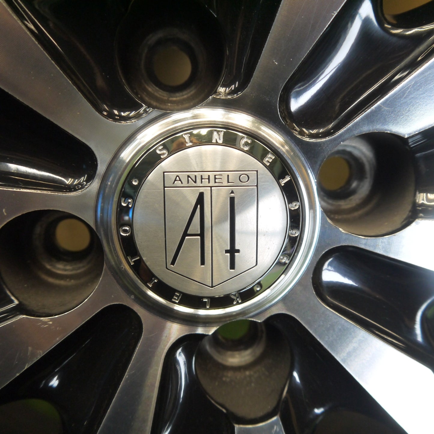 キレイ◎ANHELO CORAZON 205/45R17 ダンロップ DIREZZA DZ101 アネーロ コラソン 17インチ PCD100/4H◎6061912Hノ