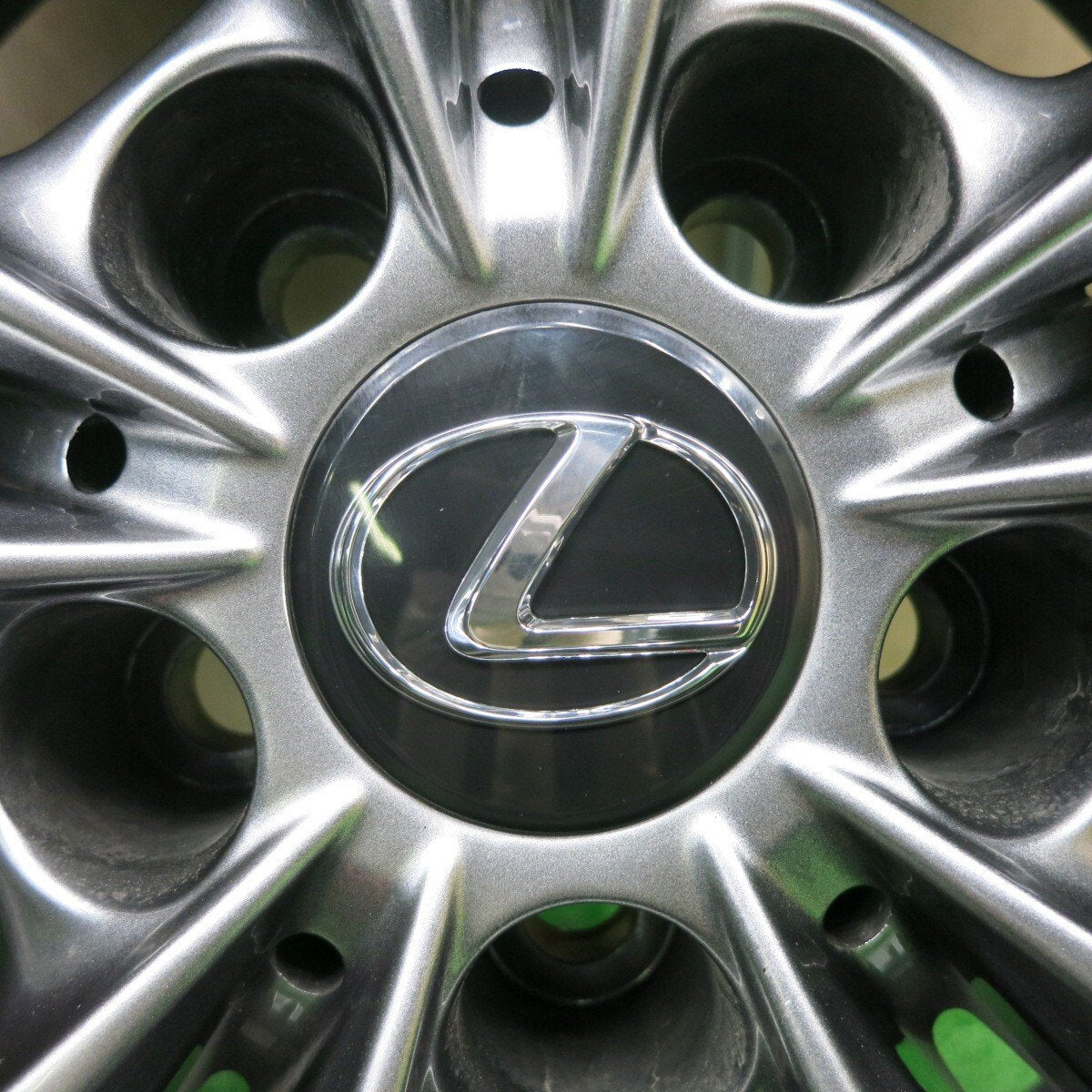 センサー付！バリ溝！21年！キレイ！9.5分★レクサス等 レアマイスター L-Fラウンジ 235/65R18 スタッドレス ヨコハマ アイスガード G075 PCD114.3/5H★4103103HAス