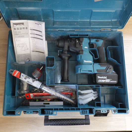 [送料無料] ★マキタ makita 18mm 充電式ハンマドリル HR183DRGX 18V　バッテリ 1個　充電器 なし★