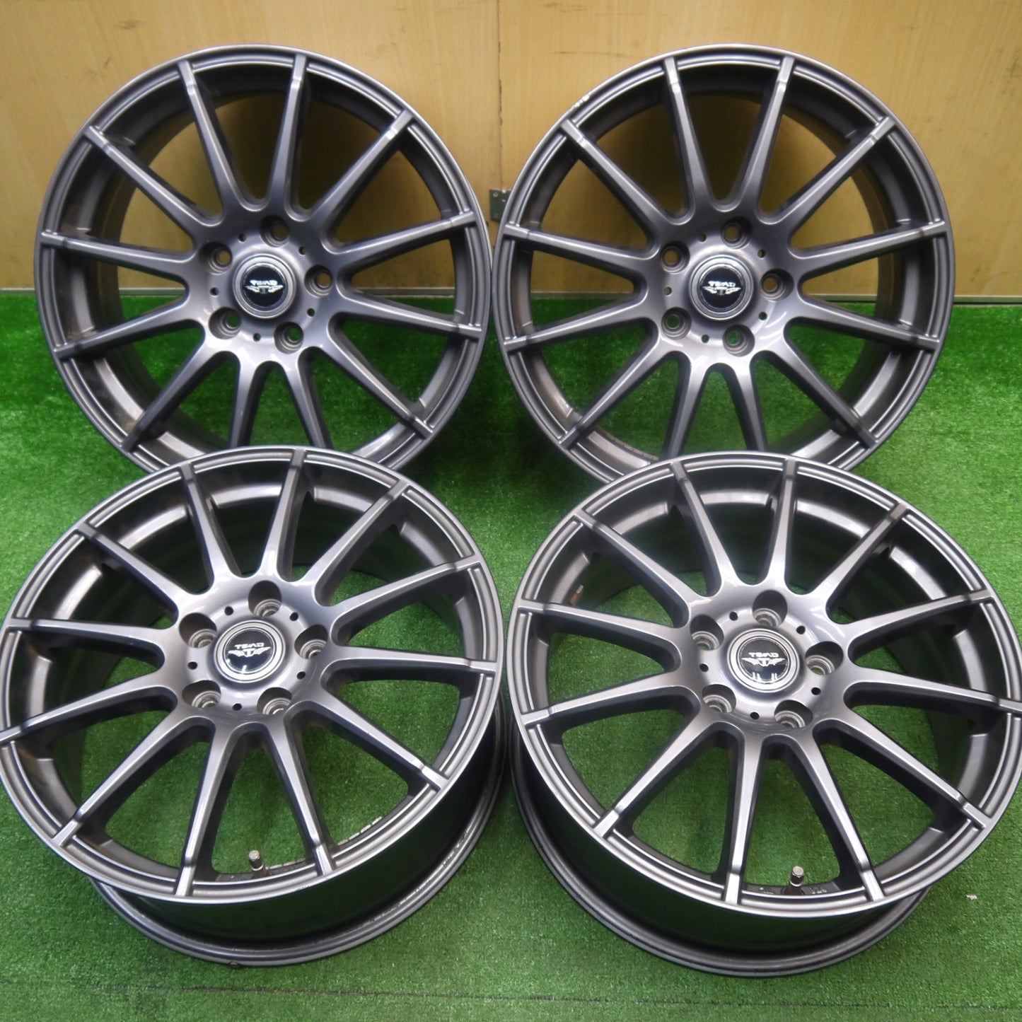 4本価格★TEAD weds テッド ウェッズ 17インチ ホイール 17×7J PCD114.3/5H★5111002Hホ