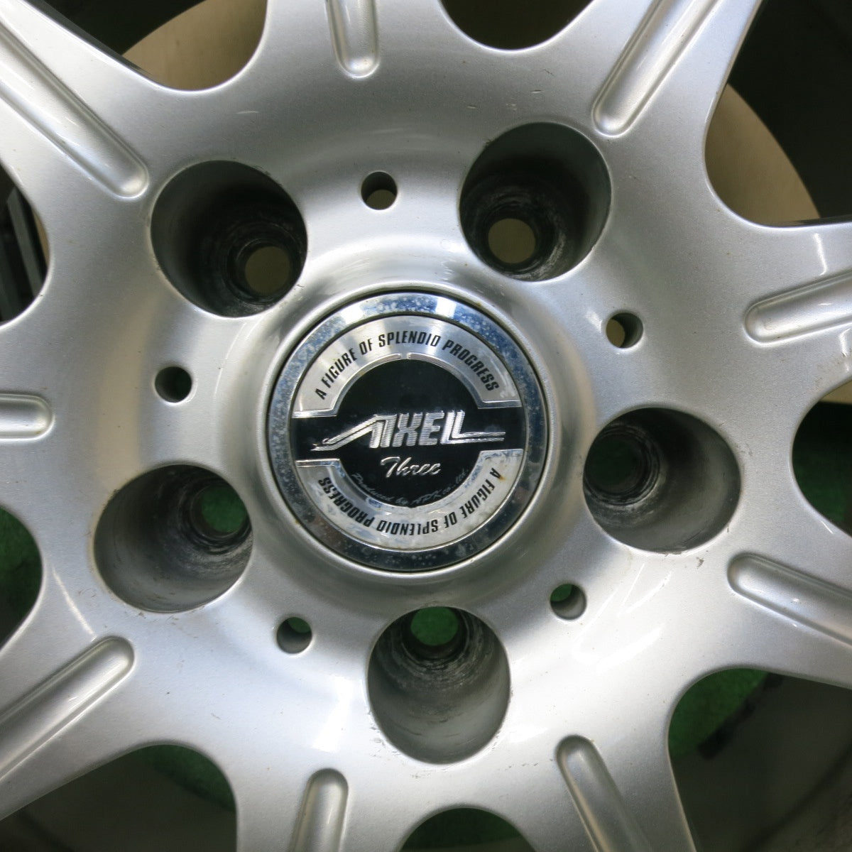 4本価格★AXEL Three weds アクセル ウェッズ 16インチ ホイール 16×6.5J PCD114.3/5H★5062408SYホ