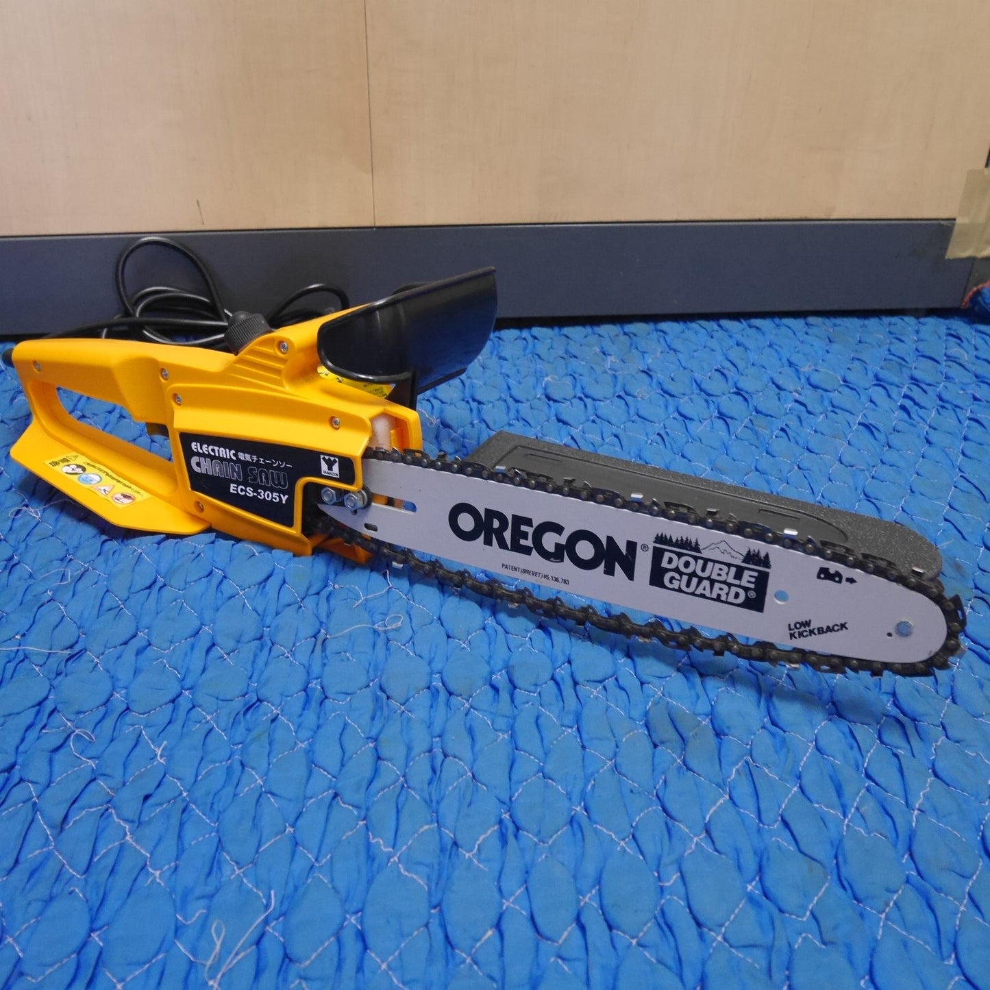 [送料無料] ☆ナカトミ 山善 300mm 電気 チェーンソー ECS-305Y 切断機 電動 工具 チェンソー 100V ヤマゼン☆