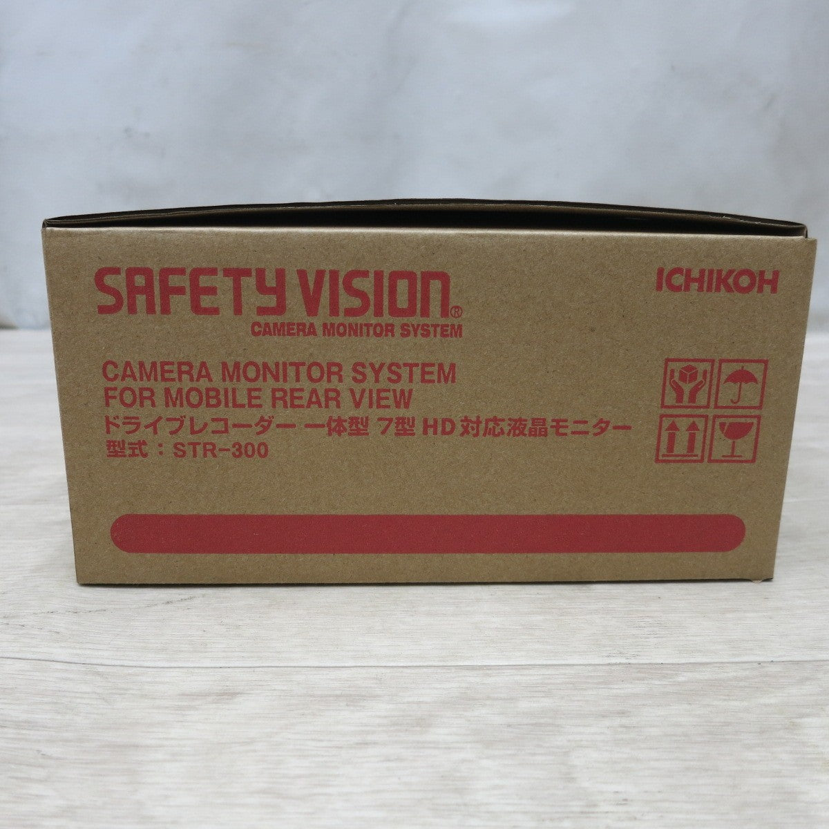 [送料無料] 未使用◆ICHIKOH 車載用 後方確認システム ドライブ レコーダー 一体型 7型 HD対応 液晶モニター STR-300 市光◆