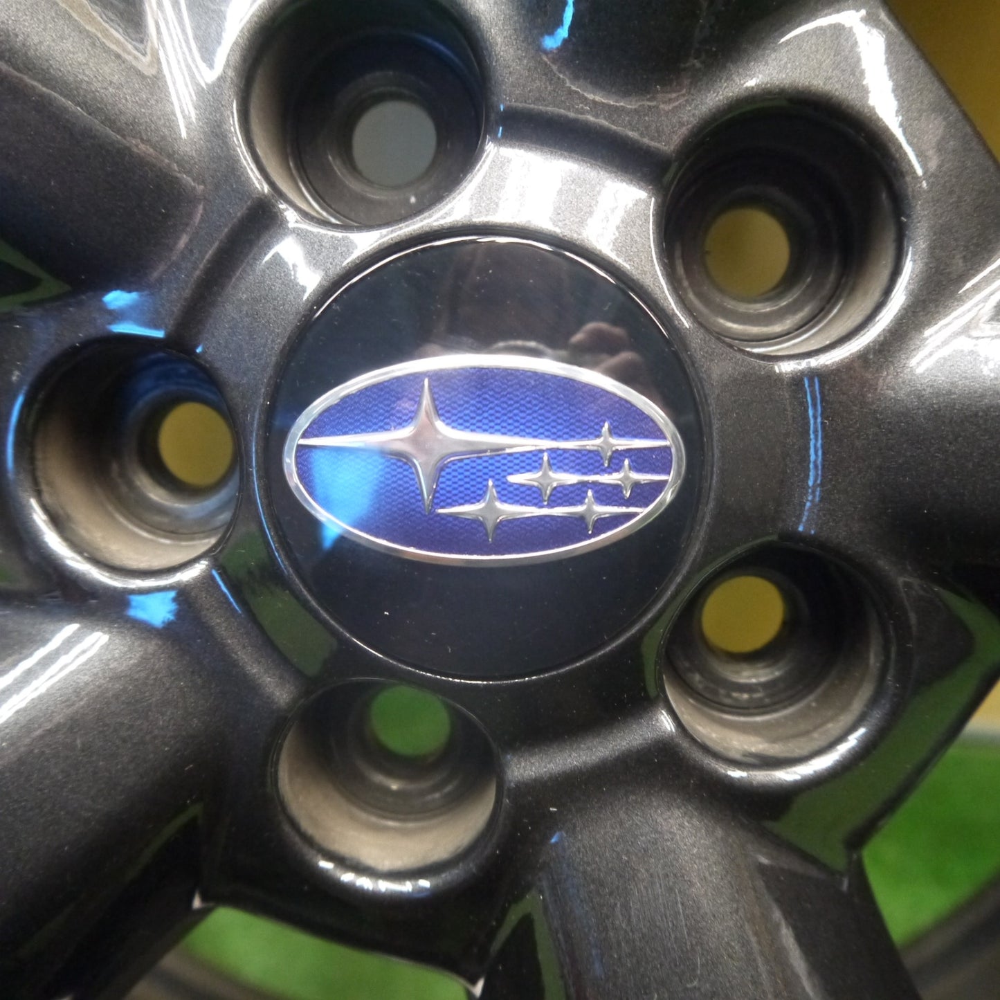バリ溝！キレイ！9分★スバル XV 純正 225/60R17 スタッドレス ブリヂストン ブリザック DM-V3 17インチ PCD100/5H★6040608Hス