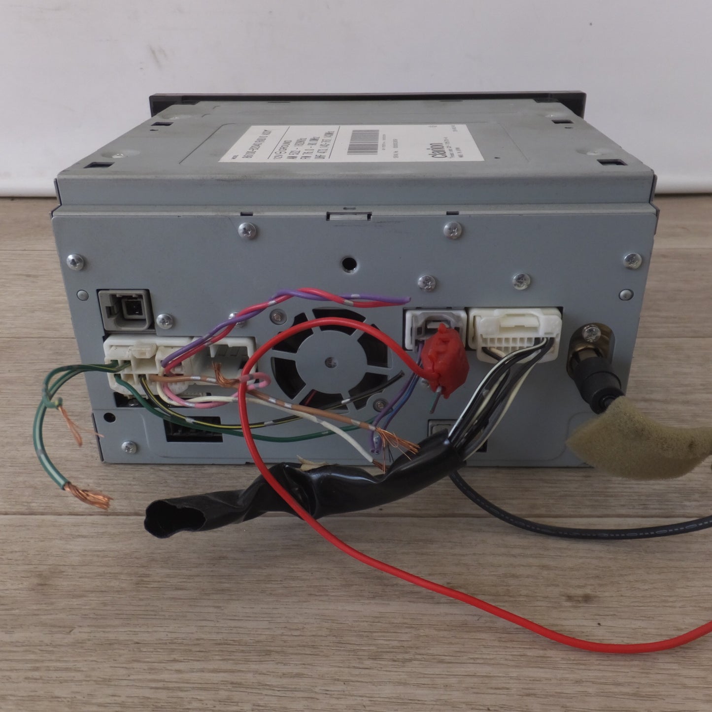 [送料無料] ★クラリオン製 ダイハツ 純正 カーナビ メモリーナビ QY-7057D-A 86100-B2040(12)★