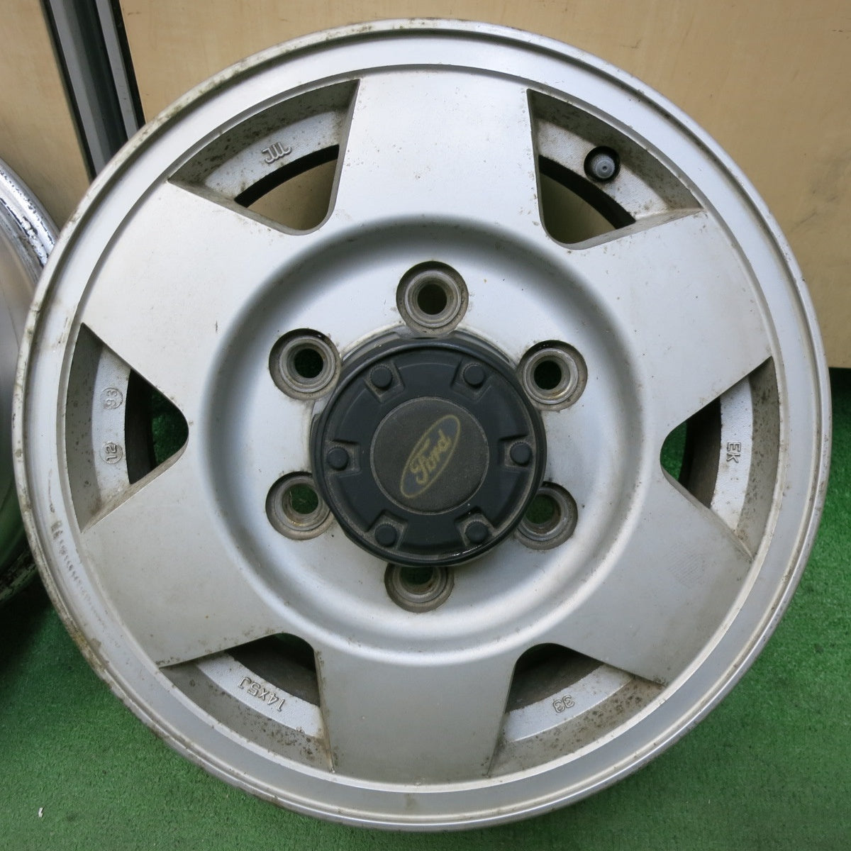 [送料無料] 4本価格★マツダ ボンゴ 純正 ホイール 14インチ 14×5J PCD139.7/6H★5021402SYホ