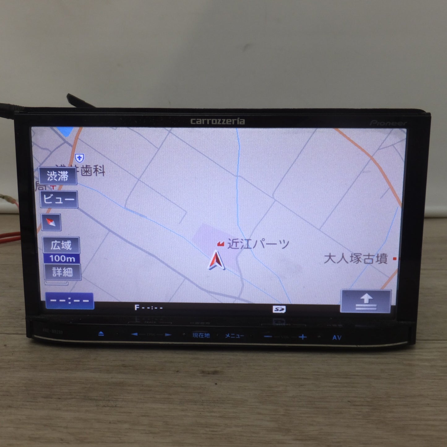 [送料無料] ★カロッツェリア carrozzeria AV一体型メモリーナビゲーション 楽ナビ AVIC-MRZ09[16]★
