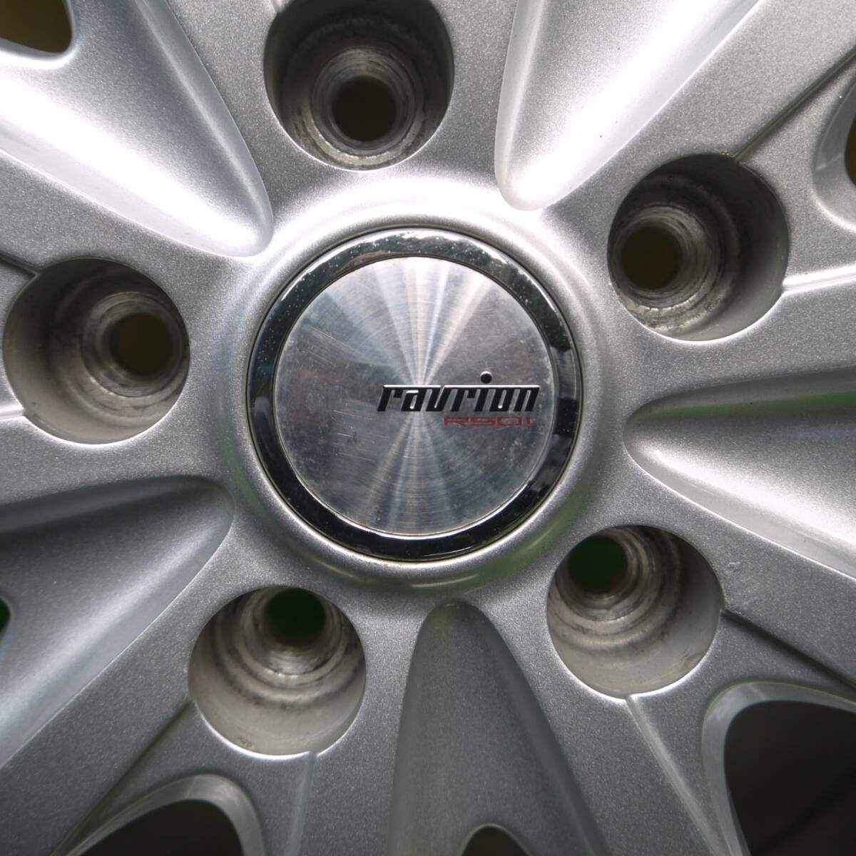 キレイ★スタッドレス 195/65R15 グッドイヤー アイスナビ6 ravrion RS01 ラブリオン 15インチ PCD114.3/5H★5010805Hス