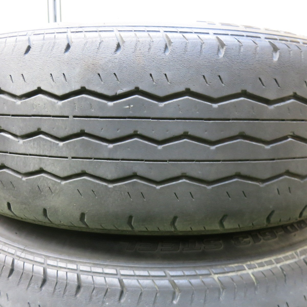 4本価格★トヨタ 200系 ハイエース 純正 スチール 195/80R15 107/105L ブリヂストン RD-613 STEEL エコピア 15インチ PCD139.7/6H★5061311SYノ
