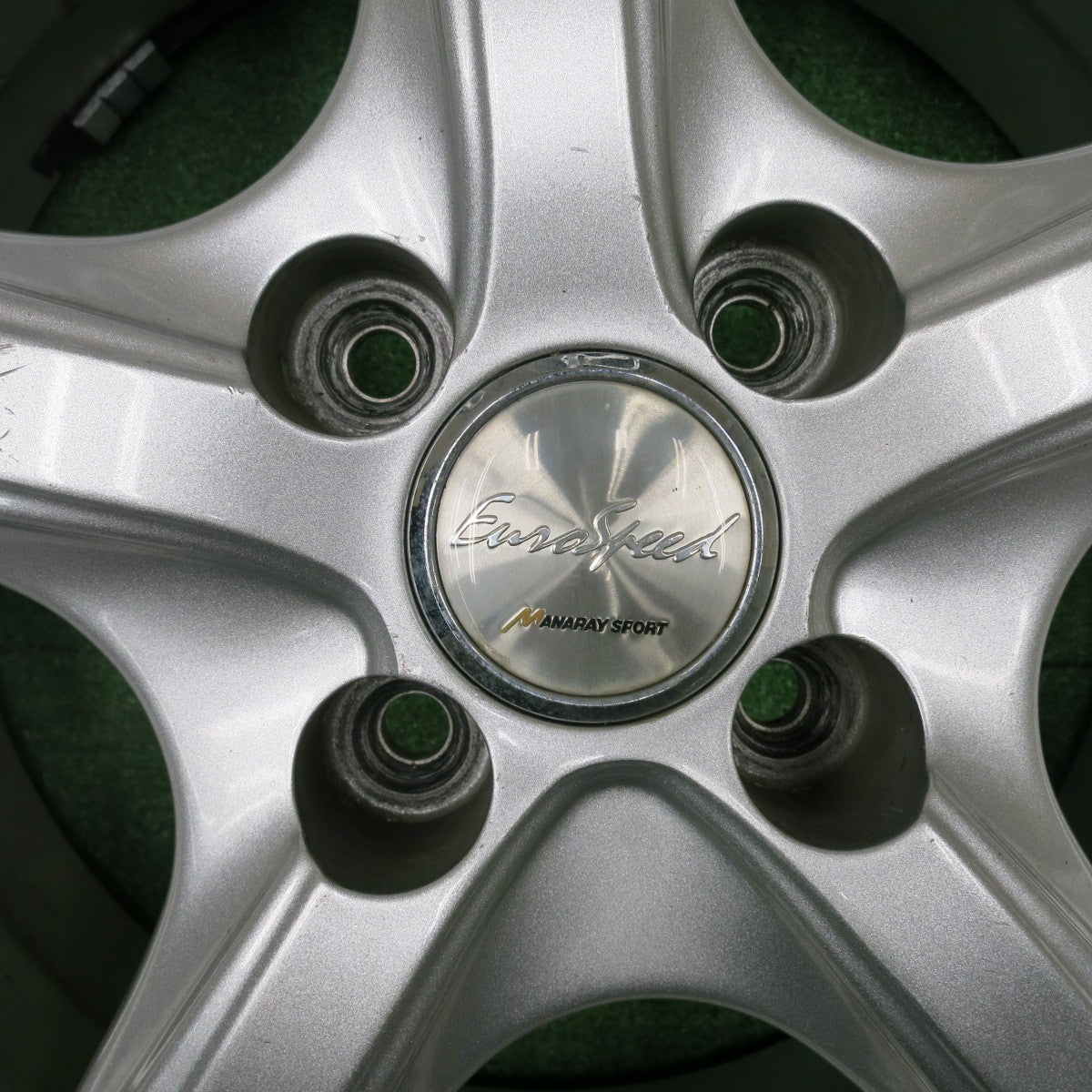 [送料無料] バリ溝！9.5分★スタッドレス 175/65R15 ヨコハマ アイスガード iG50 プラス EuroSpeed MANARAY SPORT PCD100/4H★4100303NJス