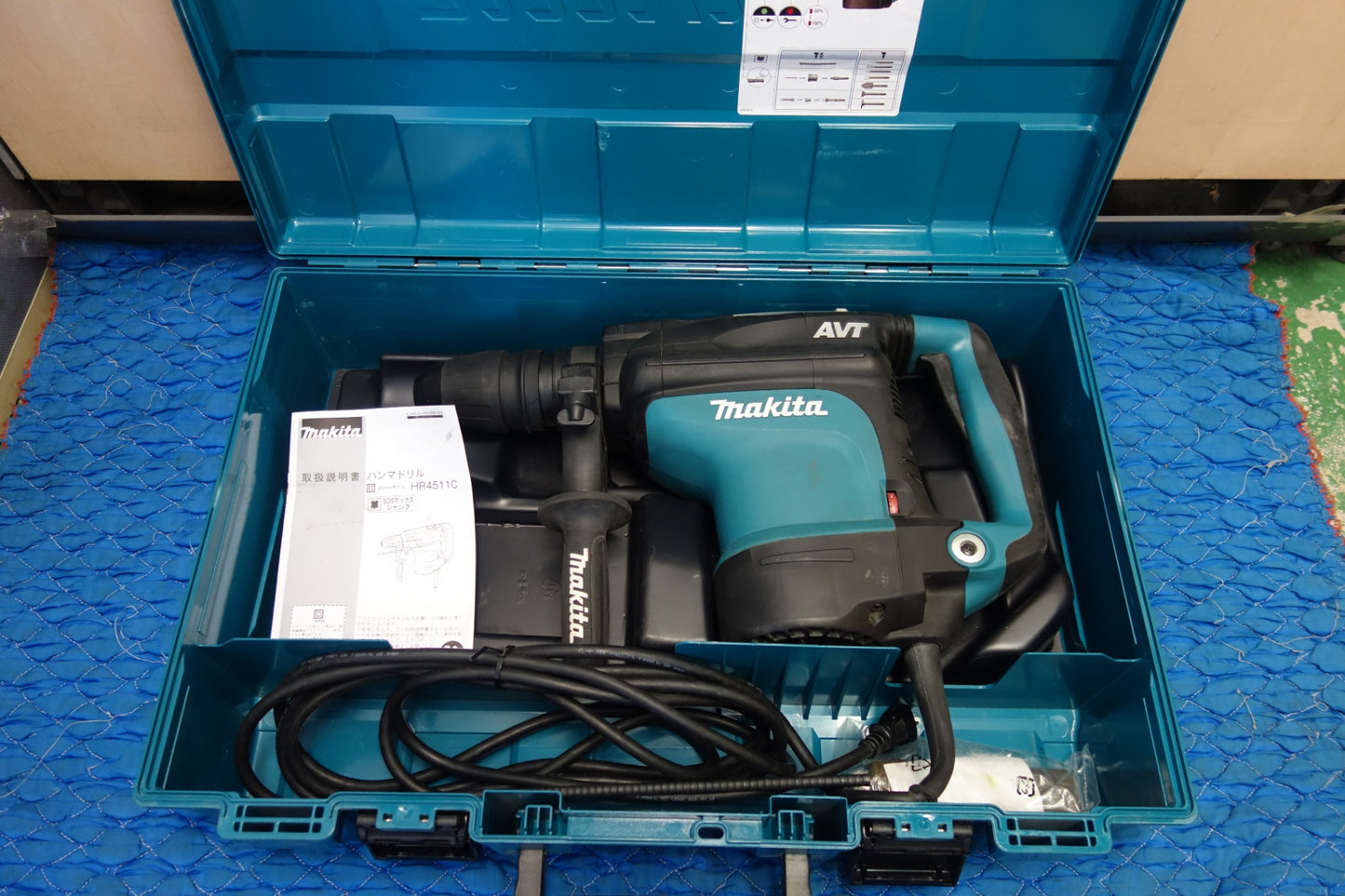 [送料無料] ☆マキタ 45mm ハンマドリル HR4511C 電動 工具 ハンマードリル makita 100V コード式☆