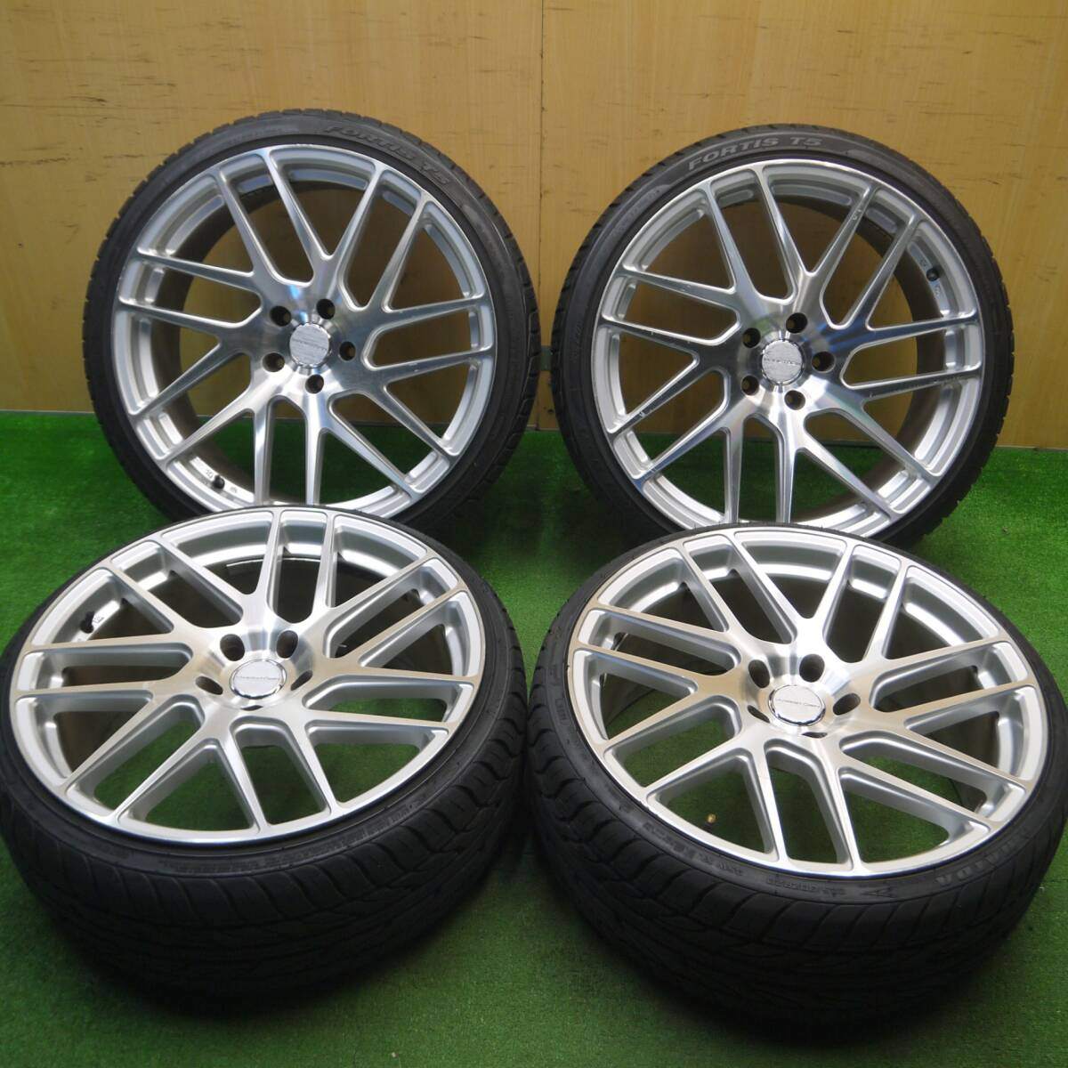 4本価格★VARRSTOEN QC1172 225/30R20 225/35R20 マックストレック FORTIS T5 ハイダ HD921 20インチ PCD114.3/5H★5012101Hノ