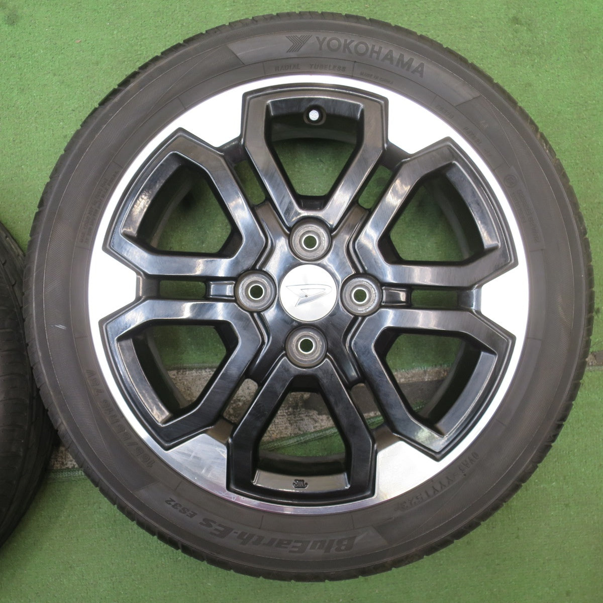 4本価格！23年★ダイハツ ウェイク 純正 165/55R15 ヨコハマ BluEarth-ES ES32 ブルーアース 15インチ PCD100/4H★5092604NJノ