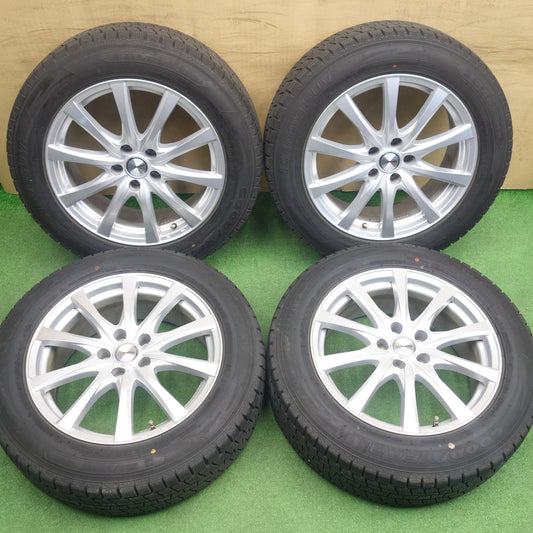 バリ溝！22年！キレイ！9.5分★スタッドレス 225/60R18 グッドイヤー アイスナビ SUV ravrion RS01 ラブリオン 18インチ PCD114.3/5H★6031104KTス