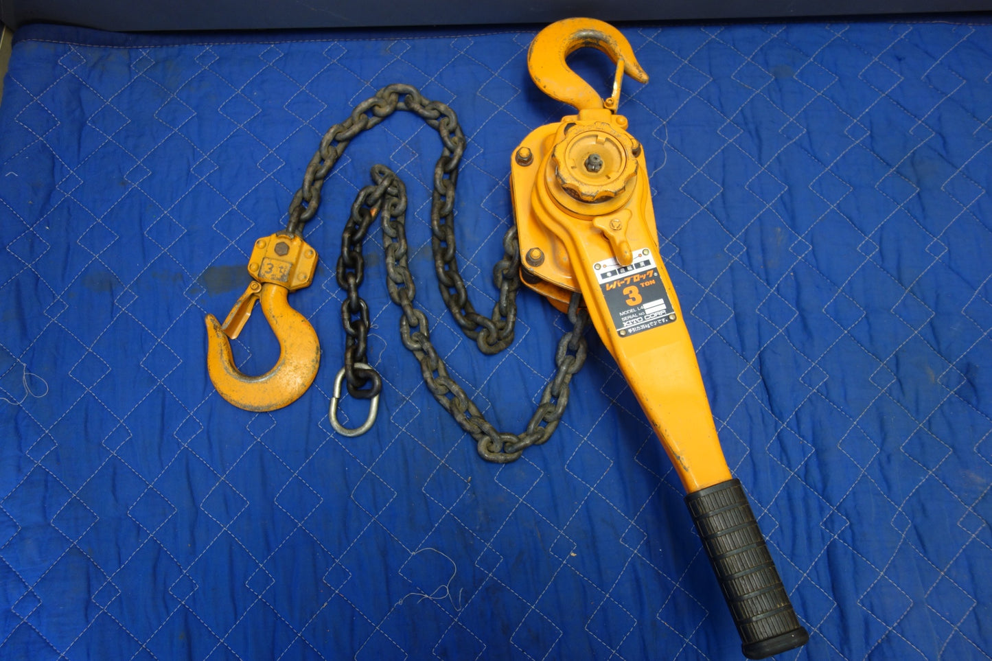 [送料無料] ☆KITO キトー レバーブロック 3TON L4 669 工具 ガッチャ 荷締め機 3トン 吊り上げ☆
