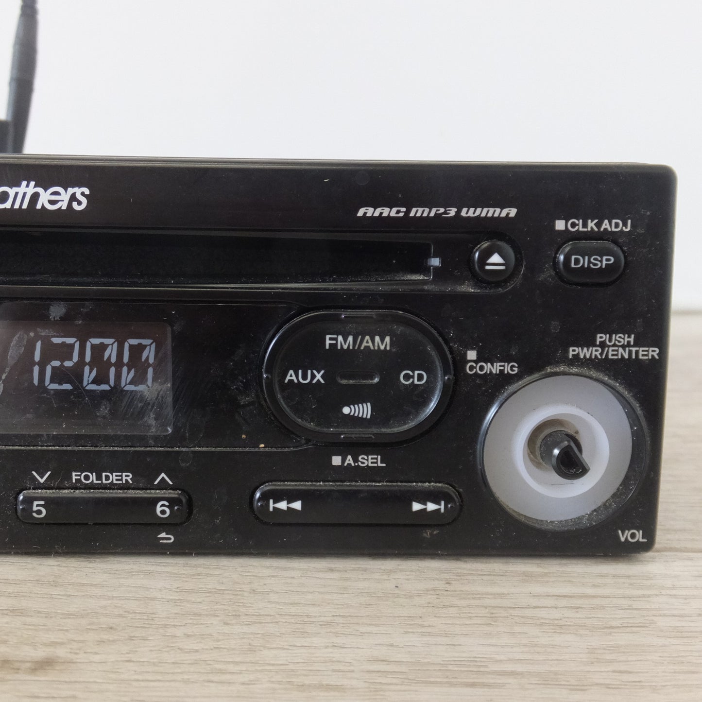 [送料無料] 現状品★ケンウッド製 ホンダ 純正 CDチューナー Gathers CX-174C(60)★