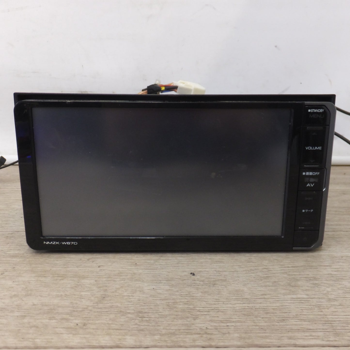 [送料無料] ★ケンウッド製 ダイハツ 純正 AVナビゲーションシステム NMZK-W67D 08545-K9113(2)★