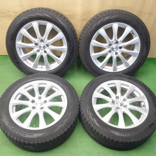 バリ溝！キレイ！9分★スタッドレス 225/60R18 ヨコハマ アイスガード G075 JOKER ジョーカー 18インチ PCD114.3/5H★6031902KTス