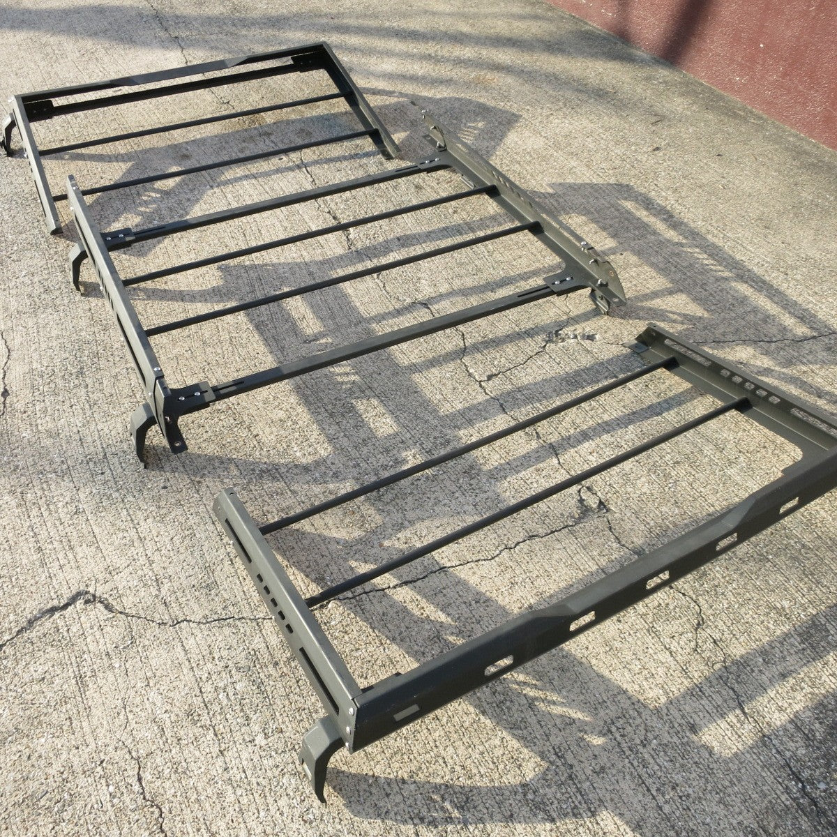 【愛知発 直接引取限定】◆トヨタ ハイエース 用 ルーフ キャリア ラック ナローボディー 用  型式 不明 カー パーツ◆