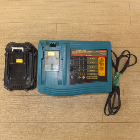 [送料無料] ジャンク★マキタ makita バッテリ BL3626　急速充電器 DC24RC　セット★