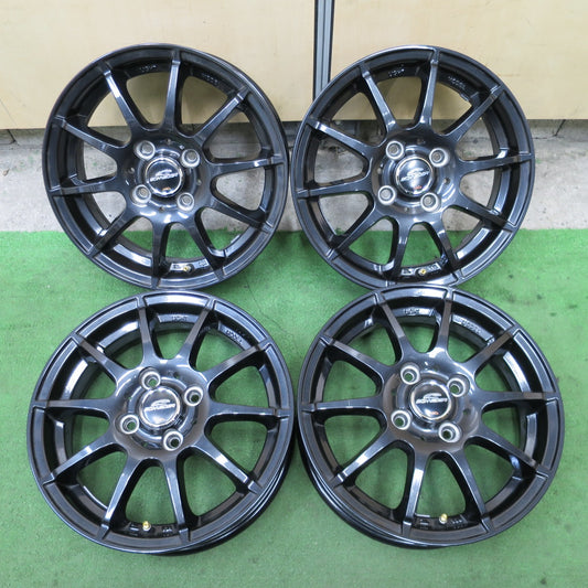 4本価格★SCHNEIDER MiD 14インチ ホイール シュナイダー 14×4.5J PCD100/4H★6042704NGホ