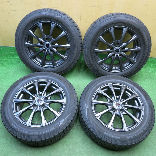 バリ溝！9.5分★スタッドレス 205/60R16 ダンロップ ウインターマックス WM02 AIRNOVA エアノヴァ 16インチ PCD114.3/5H★6032803HAス