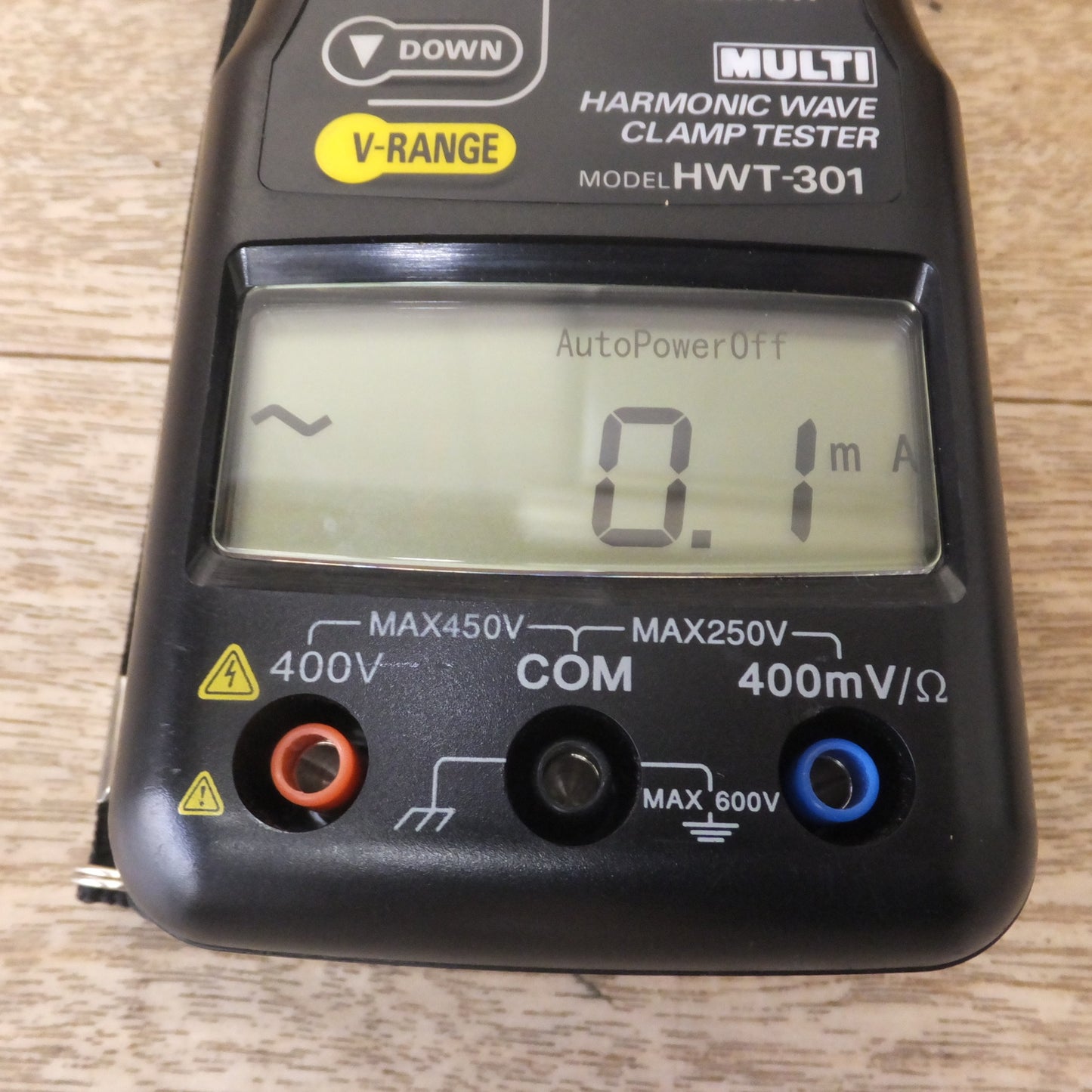 [送料無料] ★マルチ計測器 MULTI 高調波クランプテスター HARMONIC WAVE CLAMP TESTER HWT-301★