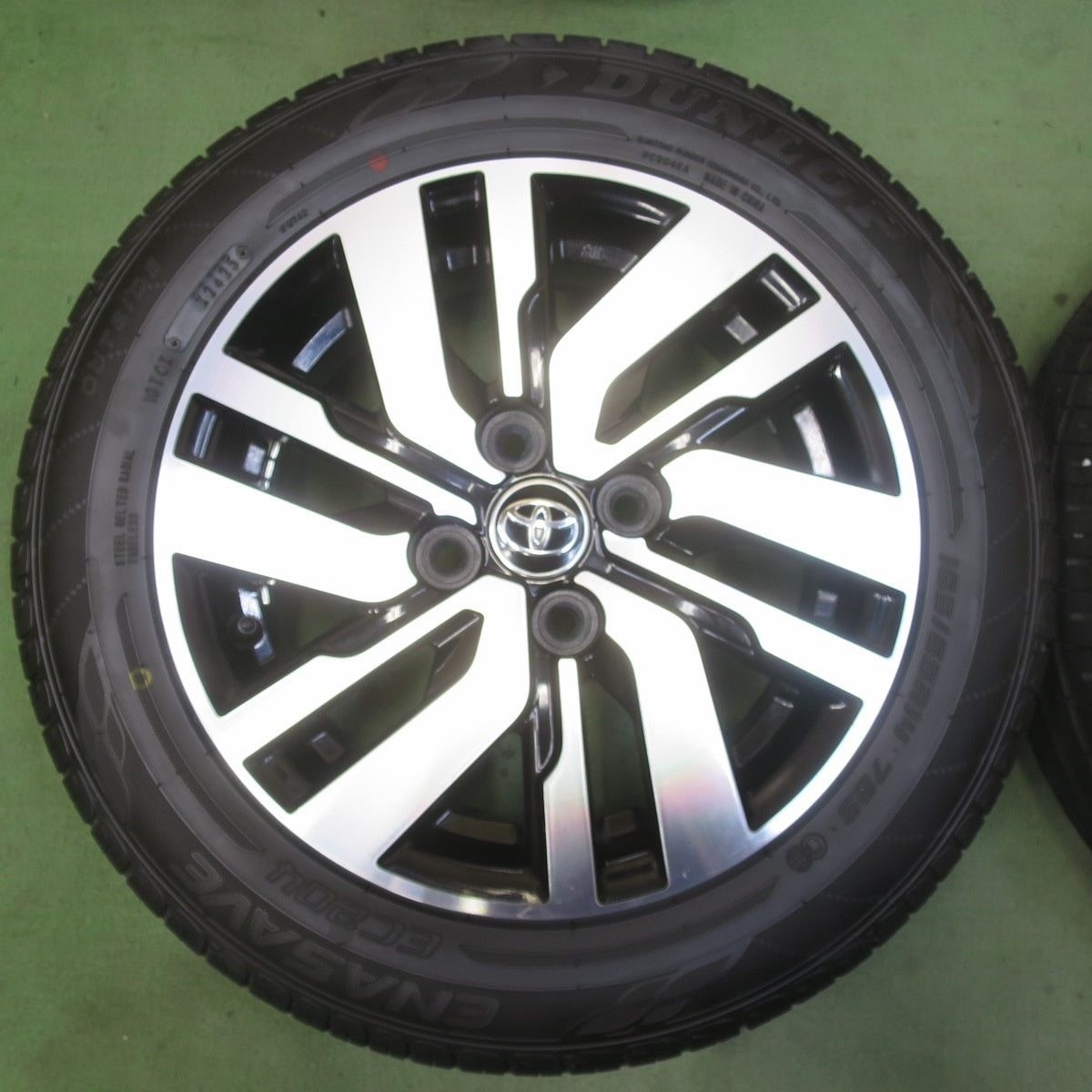 バリ溝！25年！9分★トヨタ ルーミー タンク 純正 165/65R14 ダンロップ エナセーブ EC204 14インチ PCD100/4H★6051403イノ