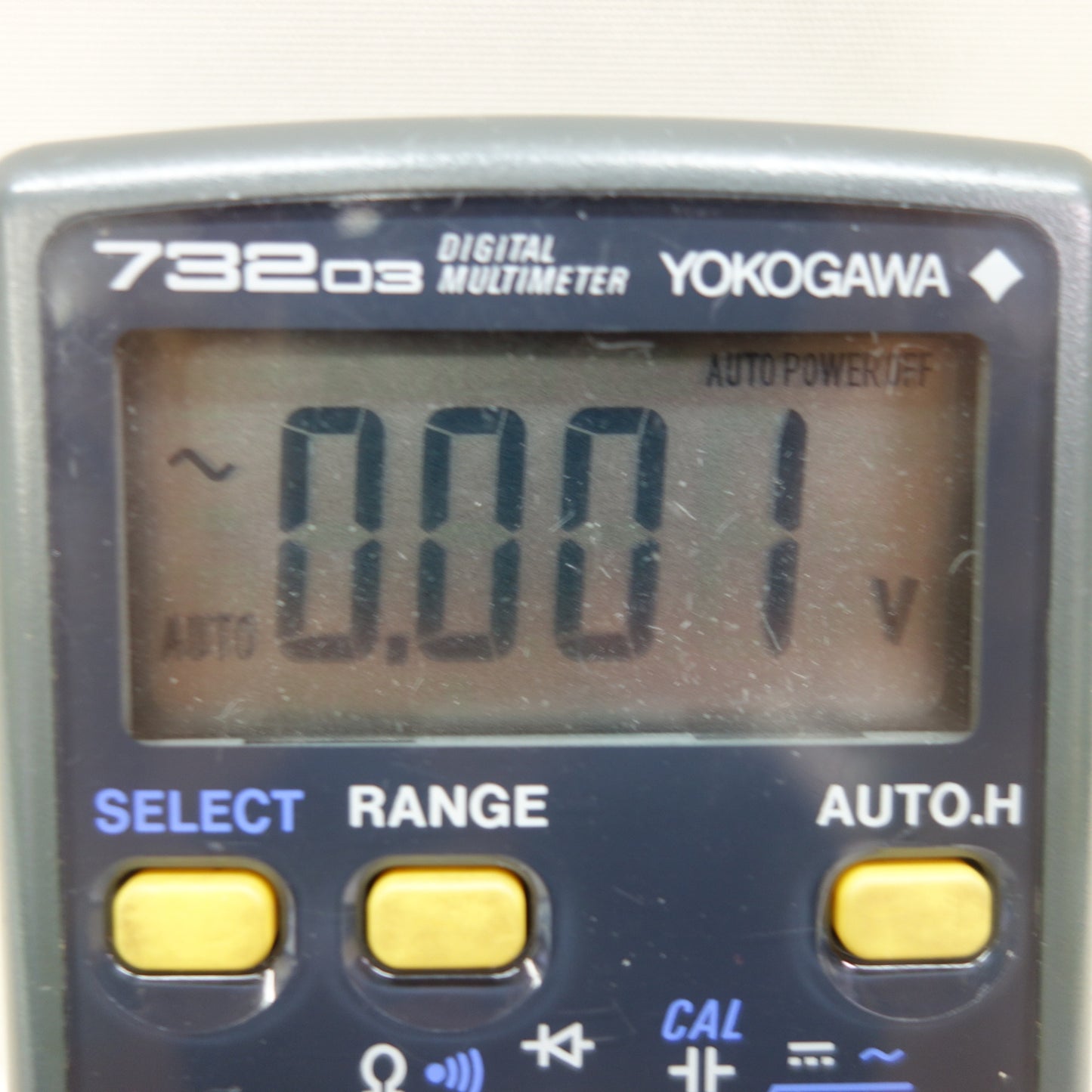 [送料無料] キレイ☆横河電機 YOKOGAWA デジタル マルチ メーター 73203 ケーブル付き DIGIAL MULTI METER 電流 測定器 テスター☆