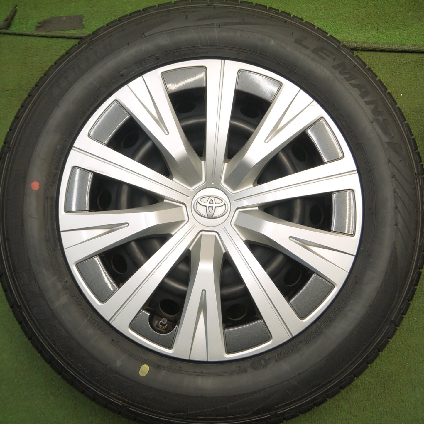 *送料無料* 新車外し！22年★トヨタ カムリ 純正 スチール 205/65R16 ダンロップ LE MANS V 16インチ PCD114.3/5H★4022809Hノ