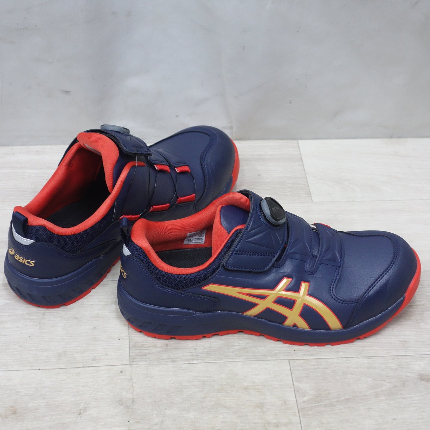 [送料無料] 未使用◆asics アシックスワーキング 安全靴 作業靴 CP307 BOA 26.5cm ワーキングシューズ◆